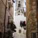 ...il cui campanile si staglia nel vicino largo omonimo.  ci che resta dellantico tempio abbattuto nel 1955 poich danneggiato dallesplosione della nave Henderson nel Porto, durante la Guerra 